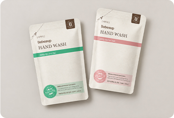 BEBESUP / HAND WASH PACKAGE DESIGN — 03