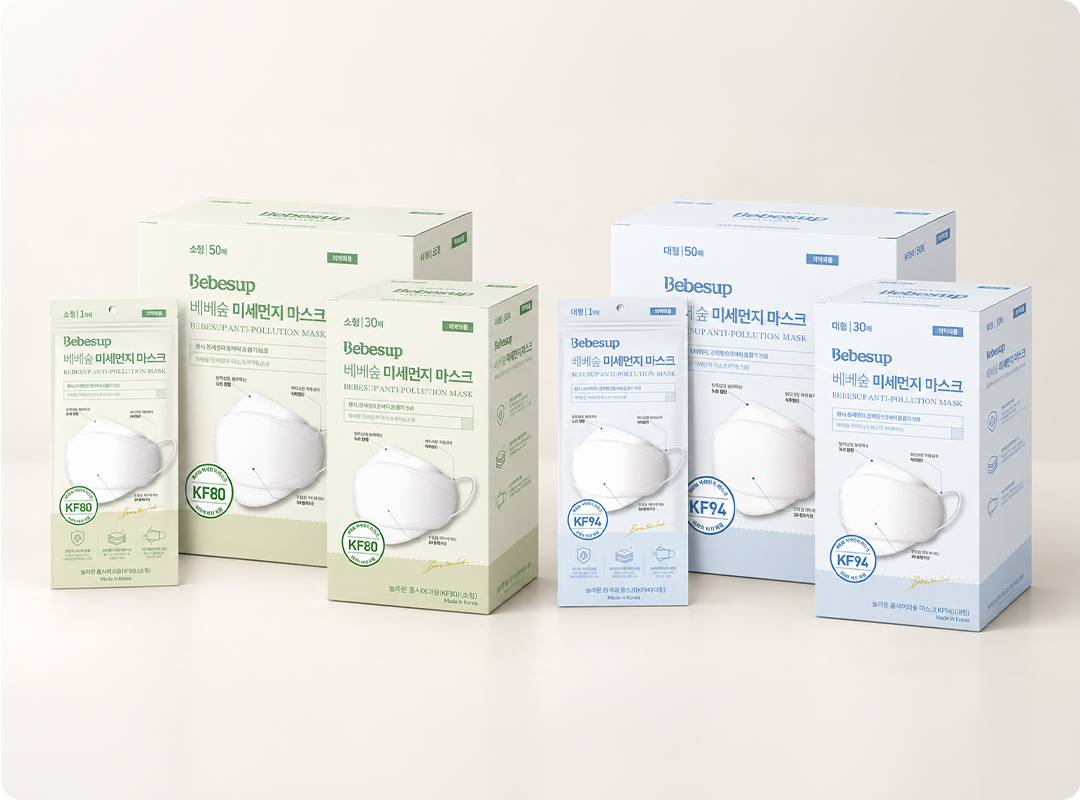 BEBESUP / ANTI-POLLUTION MASK PACKAGE DESIGN — 01