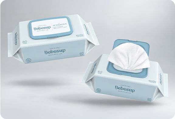 BEBESUP / WET WIPES PACKAGE DESIGN — 02