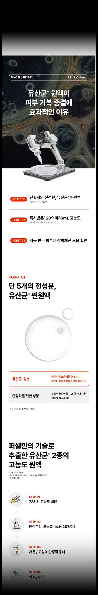 PURCELL / PIXCELL BIOME™ PRODUCT DETAIL PAGE — 02