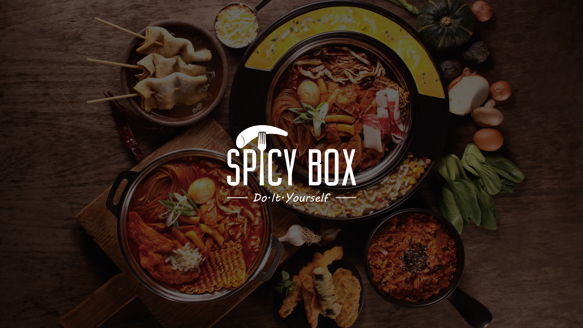 SPICY BOX 메인 키비주얼