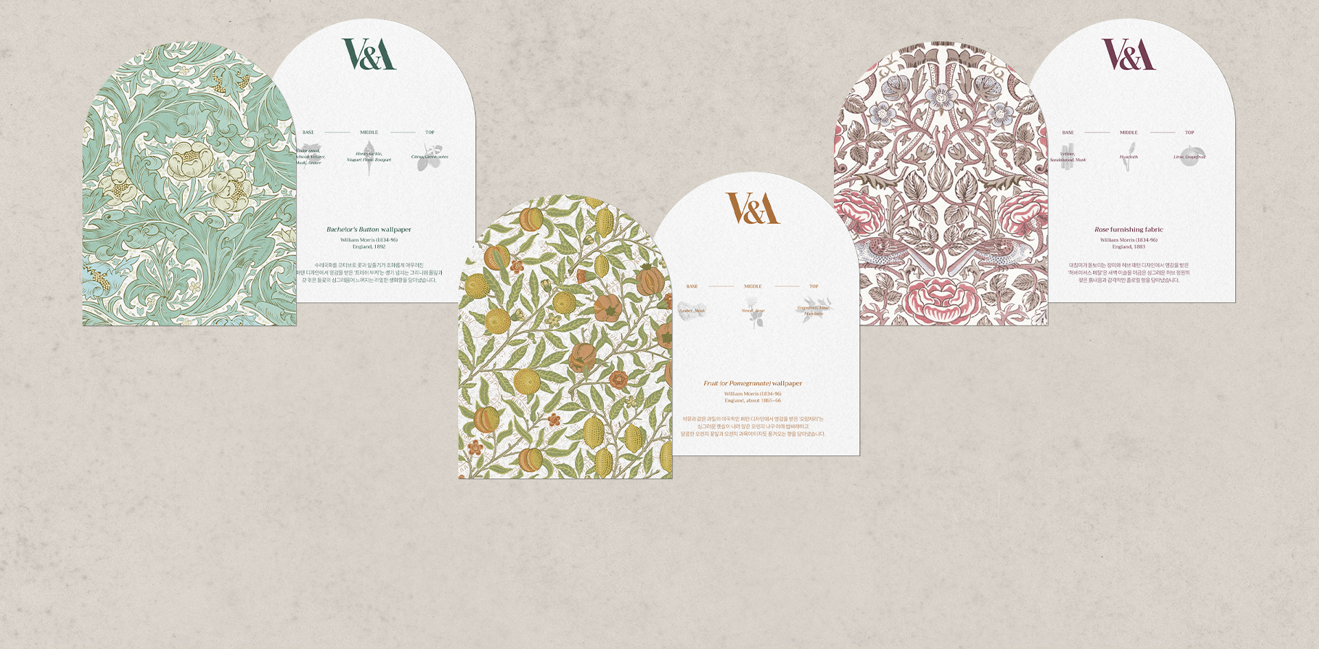 V&A Beauty / BODY CARE HANDBILL DESIGN
